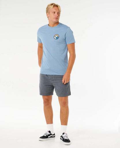 Tee shirt Pacific rinse stacked Rip Curl