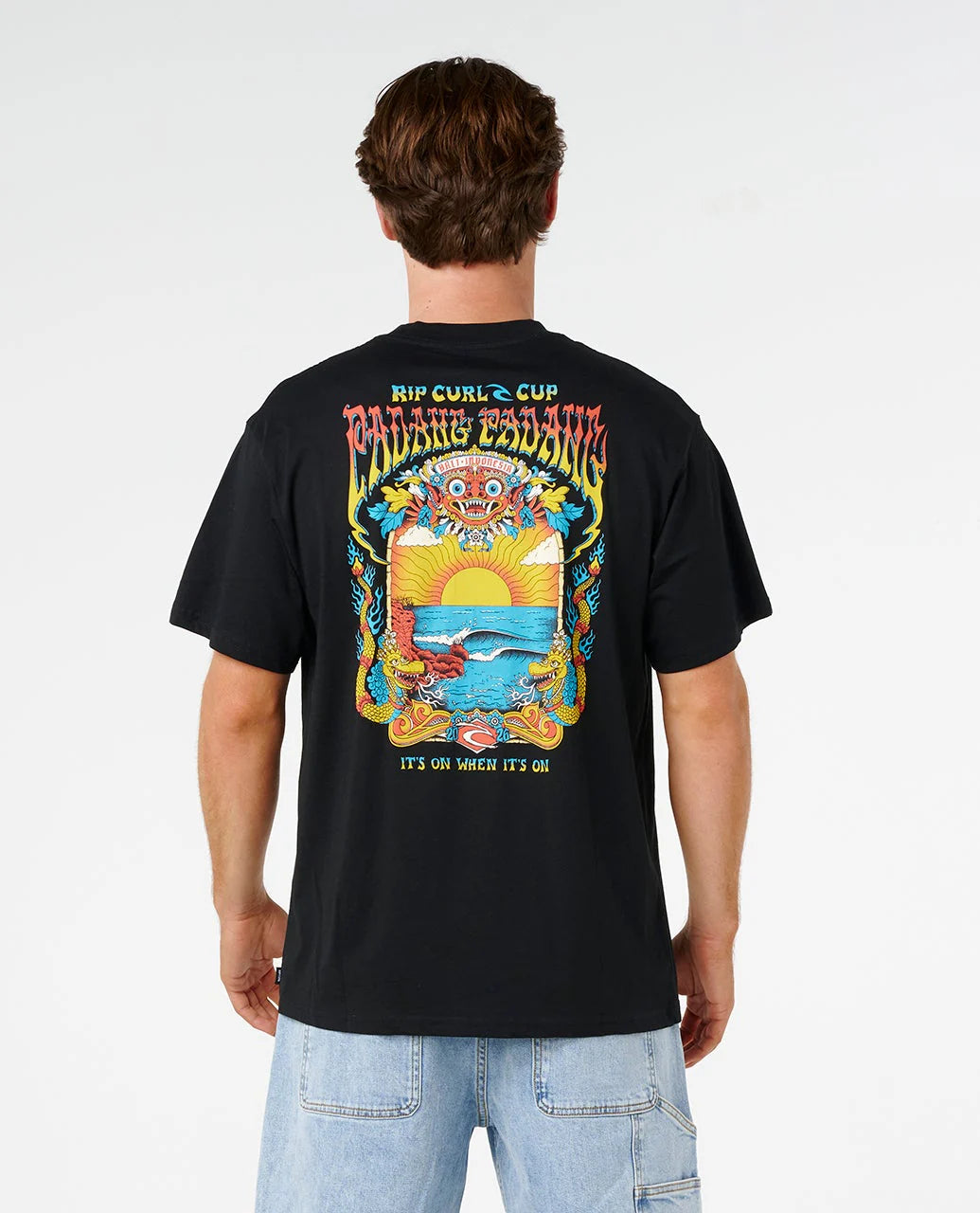 Tee shirt Padang cup poster Rip Curl