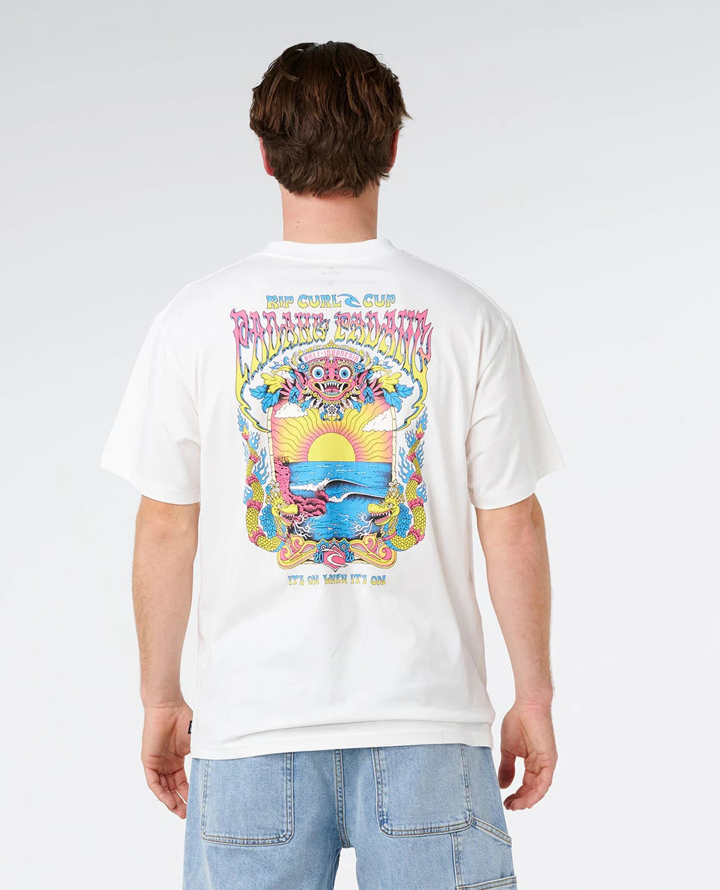 Tee shirt Padang cup poster Rip Curl