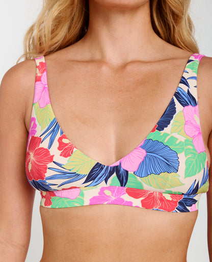 Haut de bikini Party wave halter Rip Curl