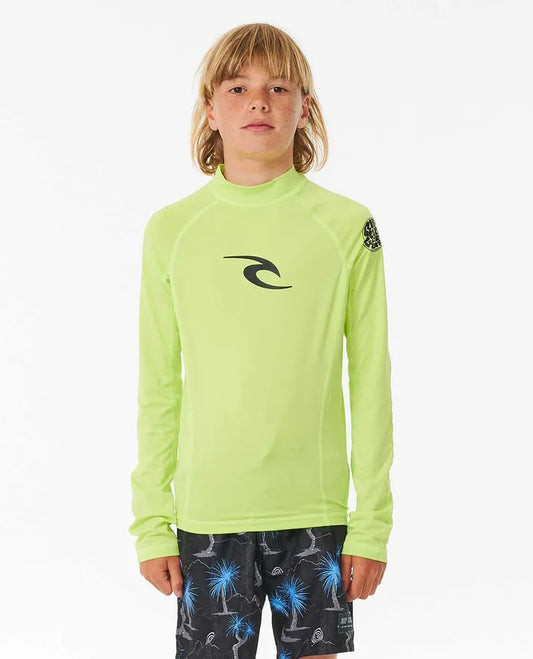 Lycra UPF 50 Brand waves boy Rip Curl