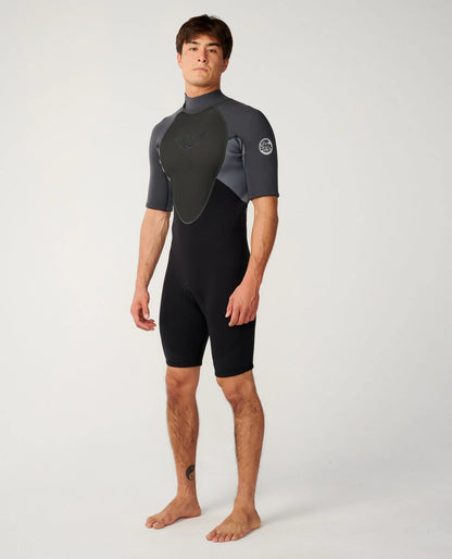 Combinaison Shorty Omega Homme 2/2 Zip Dos Rip curl