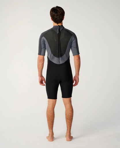 Combinaison Shorty Omega Homme 2/2 Zip Dos Rip curl