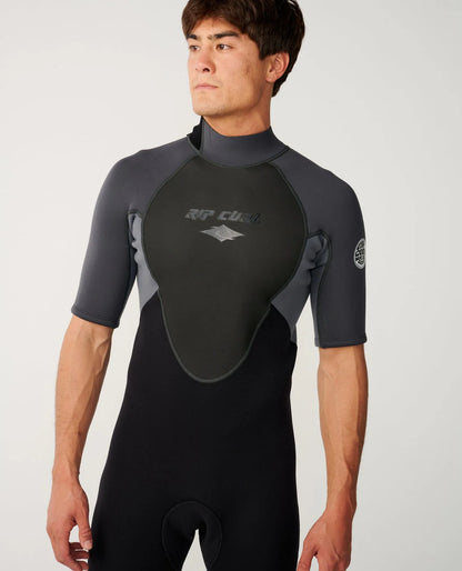 Combinaison Shorty Omega Homme 2/2 Zip Dos Rip curl