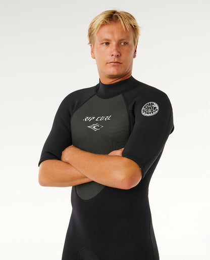 Combinaison Shorty Omega Homme 2/2 Zip Dos Rip curl