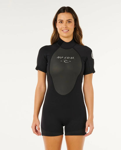 Combinaison Shorty Omega Femme 2/2 Zip dos Rip curl