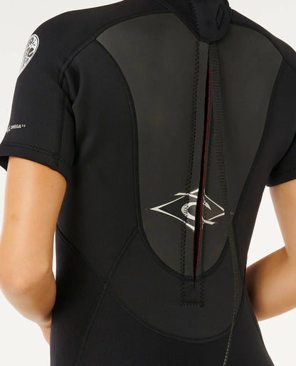 Combinaison Shorty Omega Femme 2/2 Zip dos Rip curl
