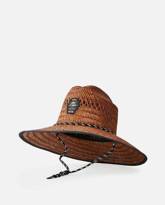Chapeau Logo straw Rip Curl