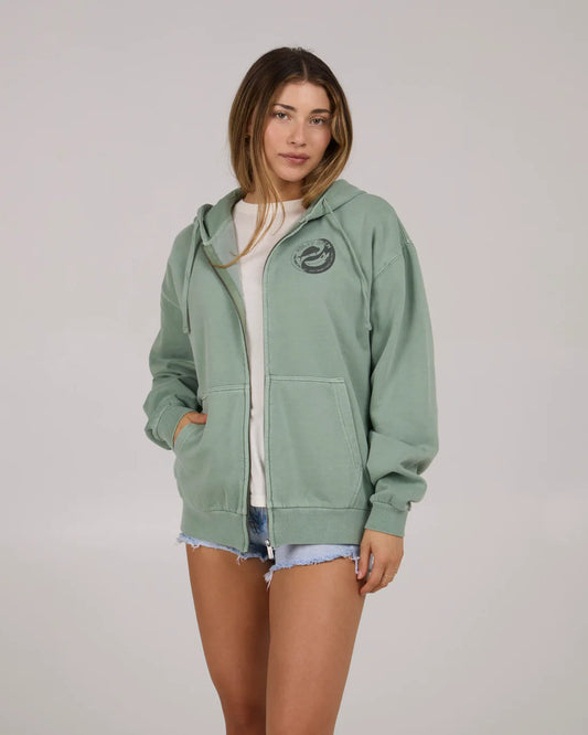 Sweat à capuche zippé Fishin yang Salty Crew