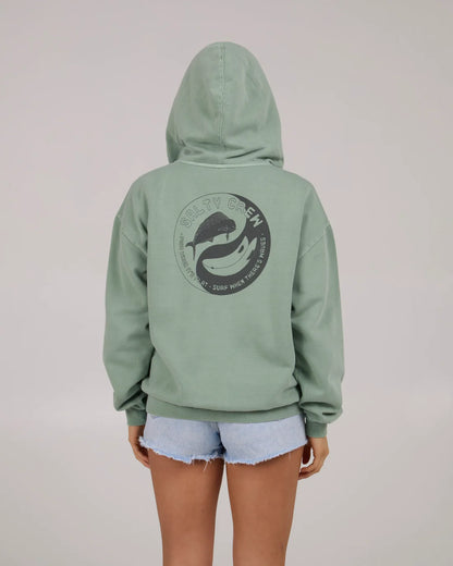 Sweat à capuche zippé Fishin yang Salty Crew
