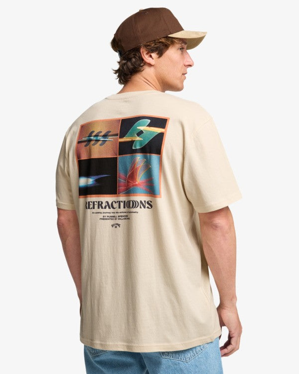 Tee shirt Russel Spencer refraction Billabong