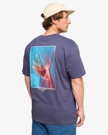 Tee shirt Russel Spencer flower Billabong