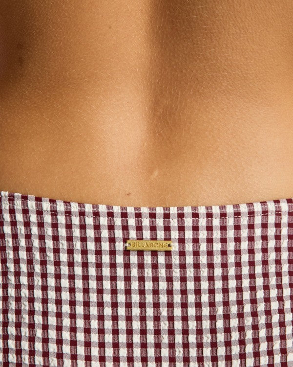 Bas de bikini Mini waves check tropic Billabong
