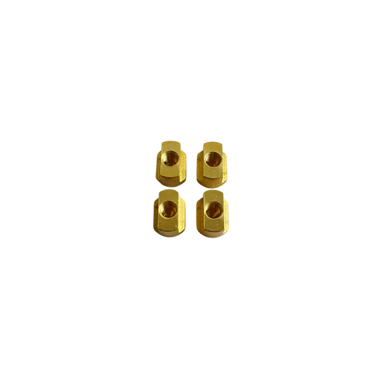 Nuts Brass for Air 4 pièces