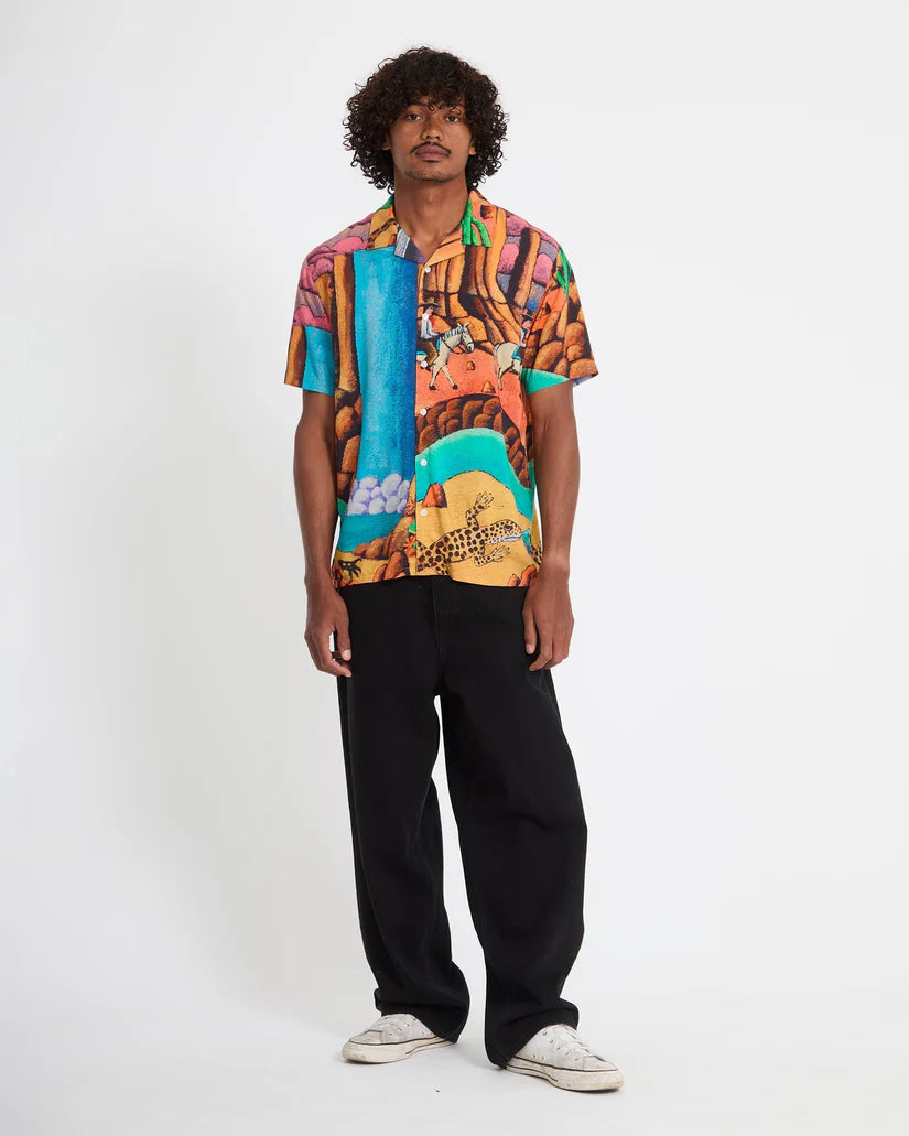 Chemise à manches courtes Fa Mickey mason Volcom