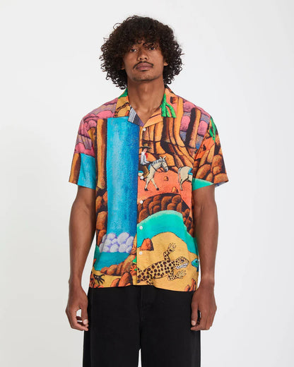 Chemise à manches courtes Fa Mickey mason Volcom