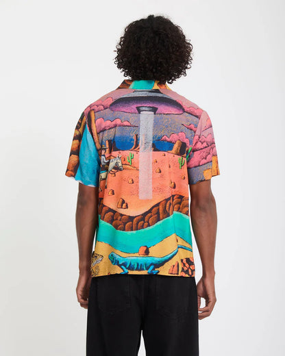 Chemise à manches courtes Fa Mickey mason Volcom