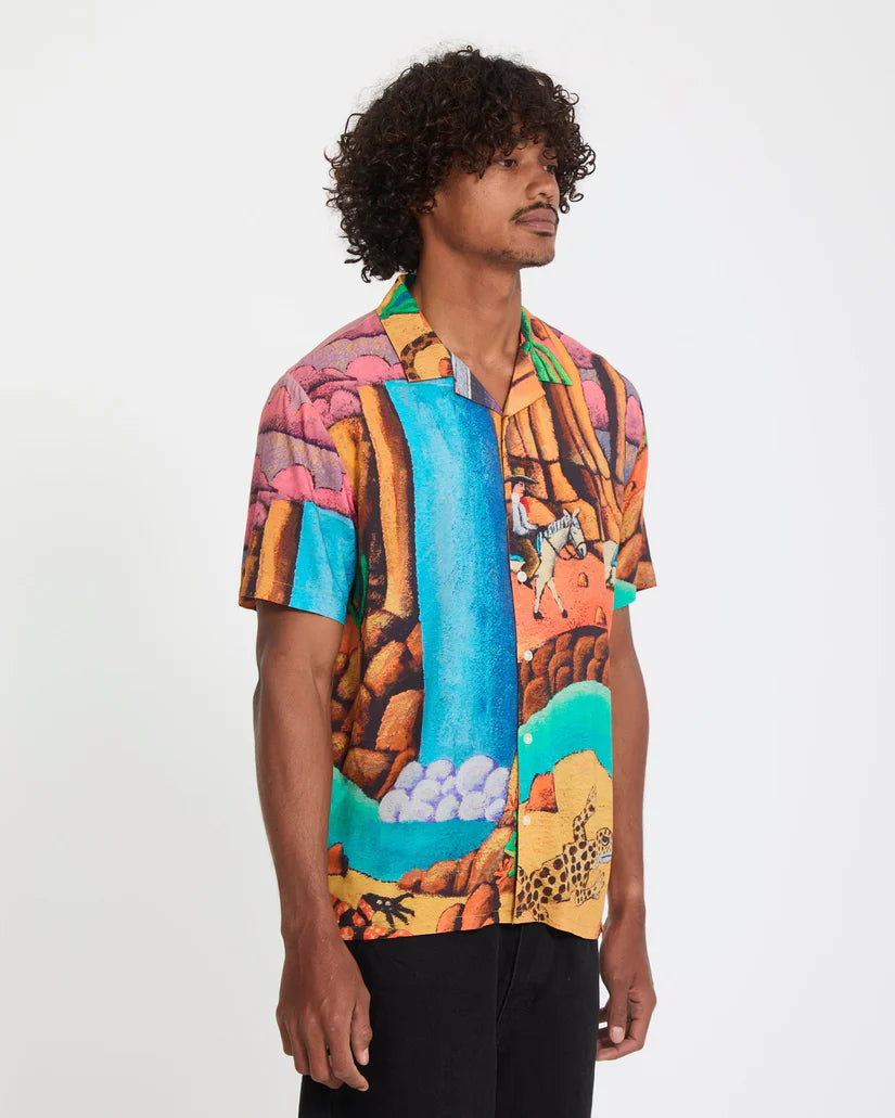 Chemise à manches courtes Fa Mickey mason Volcom