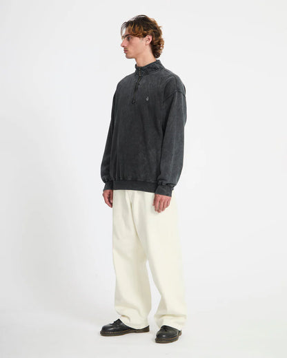 Sweat zippé 1/4 Single stone Volcom
