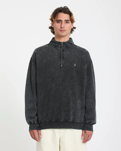 Sweat zippé 1/4 Single stone Volcom