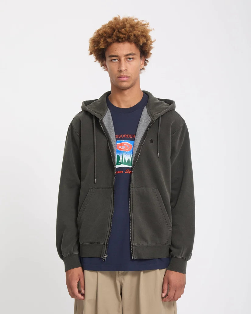 Sweat à capuche zippé Single stone PW Volcom