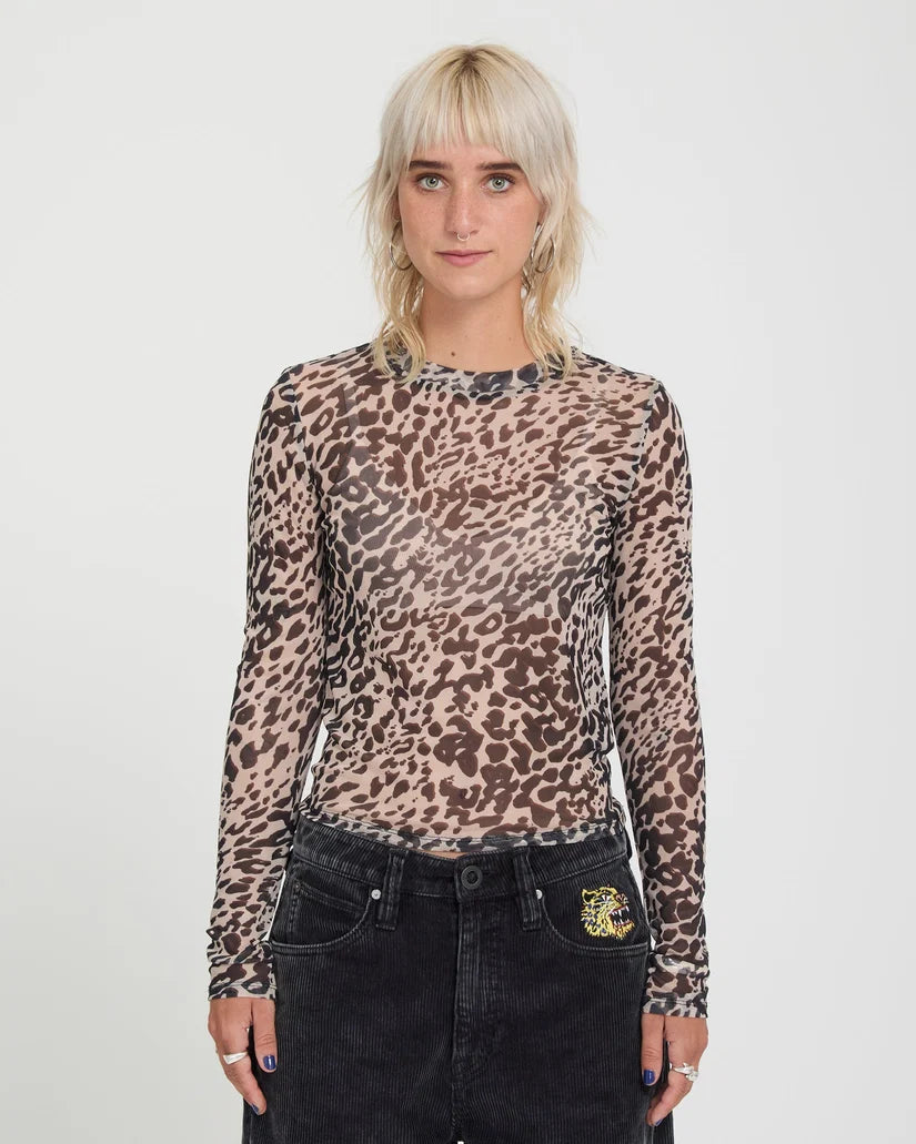 Top manches longues Tigardi mesh Volcom