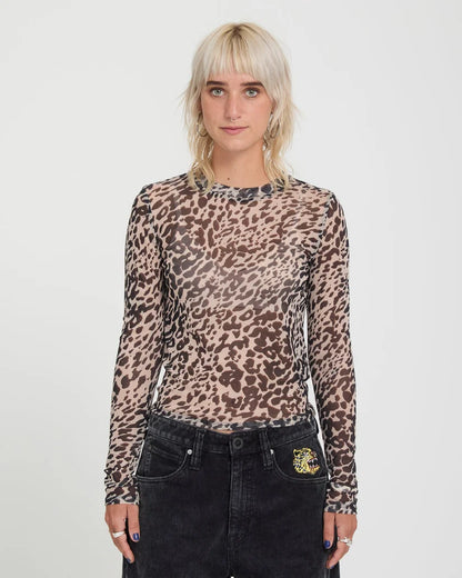 Top manches longues Tigardi mesh Volcom
