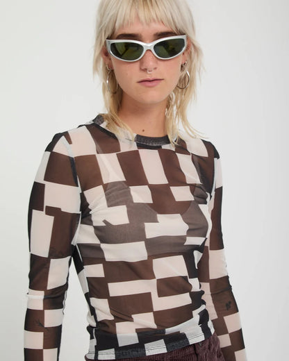 Top manches longues Fa Carrau mesh Volcom