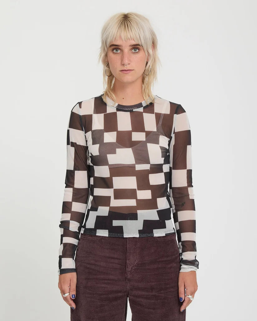 Top manches longues Fa Carrau mesh Volcom