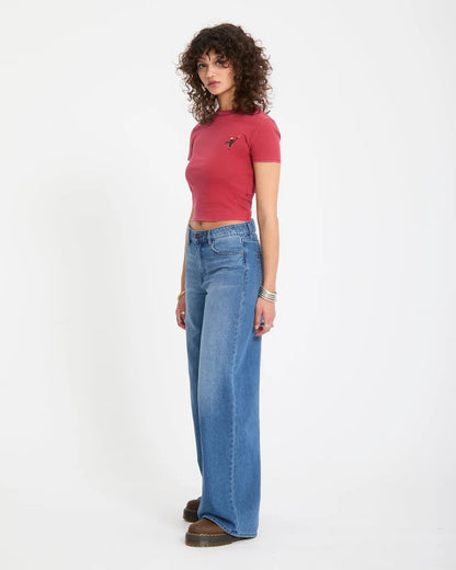 Jean Stoned BF lowrise Volcom
