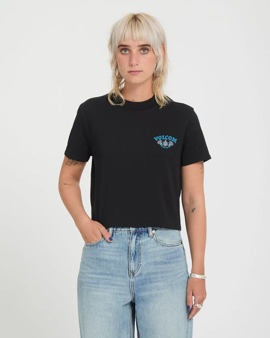 Tee shirt crop Dial Volcom