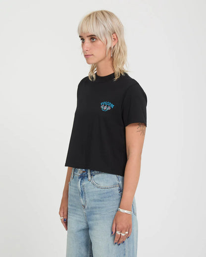 Tee shirt crop Dial Volcom