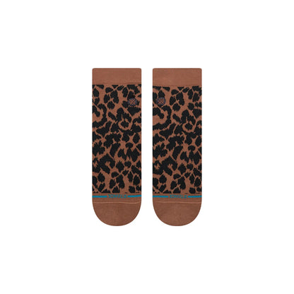 Chaussettes love leopard crew Stance