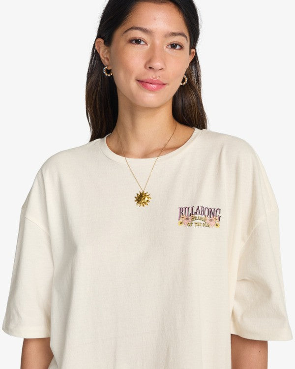 Tee shirt Floral rocker Billabong