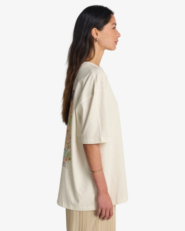 Tee shirt Floral rocker Billabong