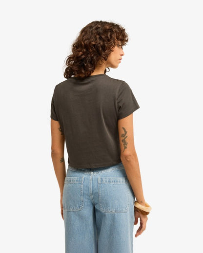 Tee shirt crop Suns up now Billabong