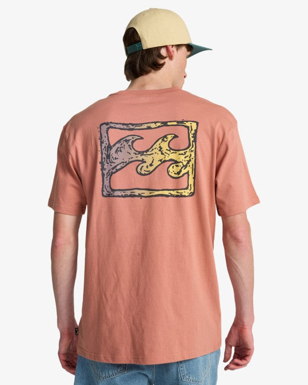 Tee shirt Crayon wave Billabong