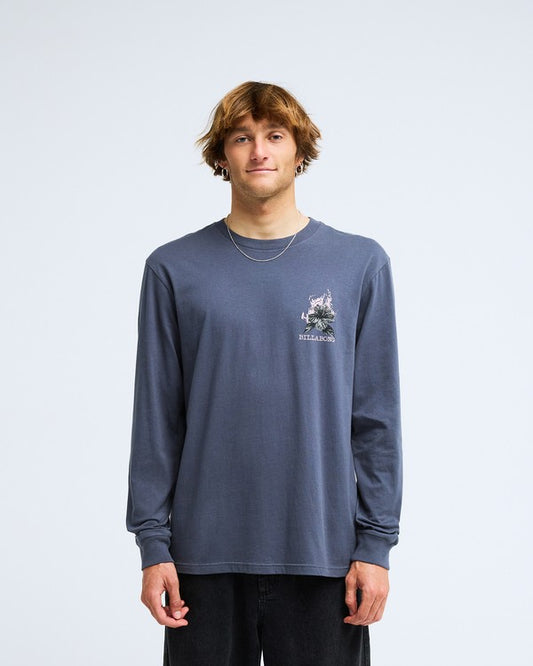 Tee shirt à manches longues Retro poster Billabong