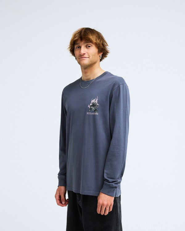 Tee shirt à manches longues Retro poster Billabong