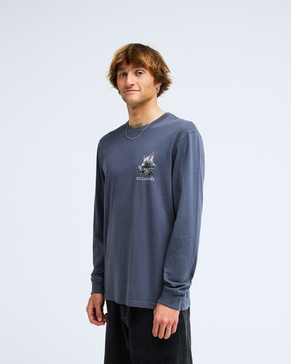 Tee shirt à manches longues Retro poster Billabong