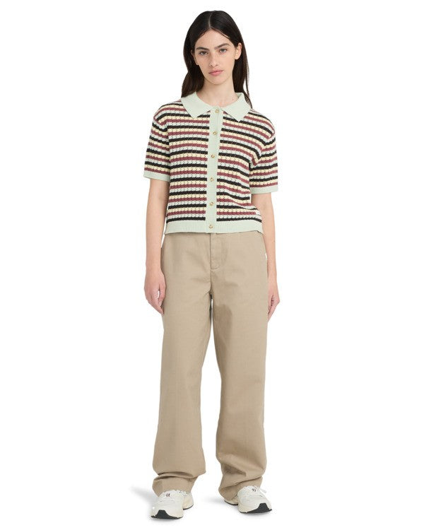 Gilet Crochet stripes Element