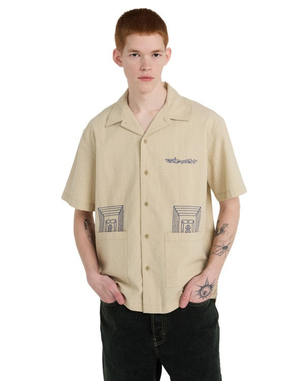 Chemise Seersucker embroidery Element