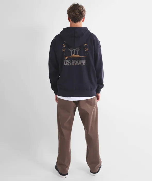 Sweat à capuche zippé Sandwaves Oxbow