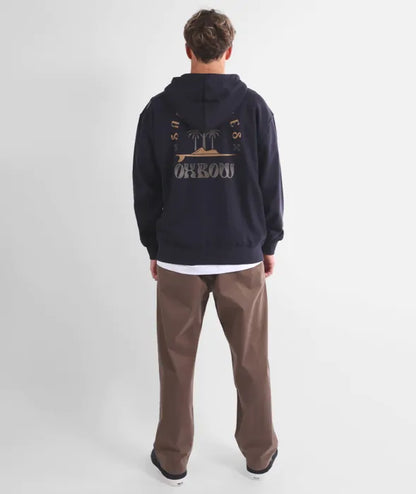 Sweat à capuche zippé Sandwaves Oxbow